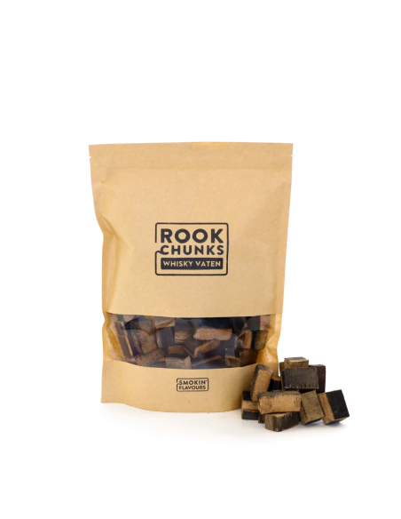 Smokin' Flavours Rookchunks 1 Kg Whisky vaten