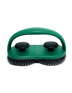 Big Green Egg Dual Head Grid & Stone Scrubber Palmyra