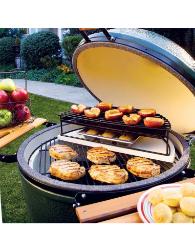 Big Green Egg Half convEGGtor Stone XL