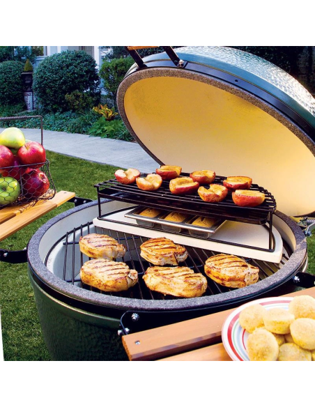 Big Green Egg Half convEGGtor Stone XL