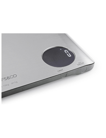 Chefs & Co Keukenweegschaal 15kg/1g