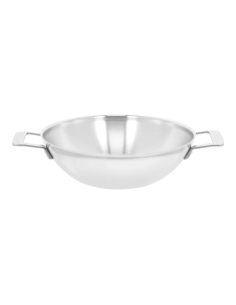 Demeyere Industry 5 Wok 30 cm met 2 grepen