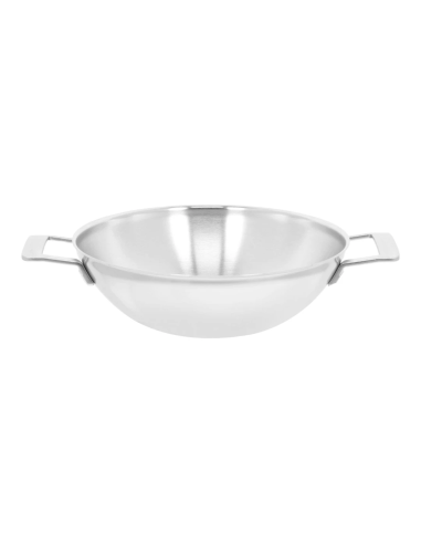 Demeyere Industry 5 Wok 30 cm met 2 grepen