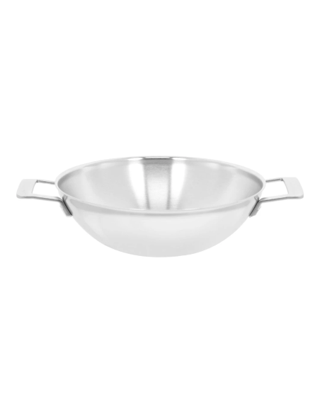Demeyere Industry 5 Wok 30 cm met 2 grepen