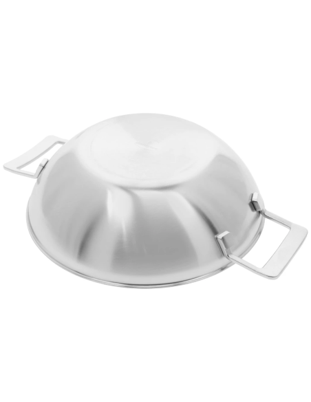 Demeyere Industry 5 Wok 30 cm met 2 grepen