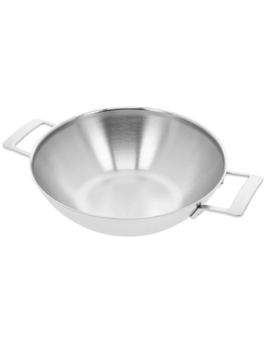 Demeyere Industry 5 Wok 30 cm met 2 grepen