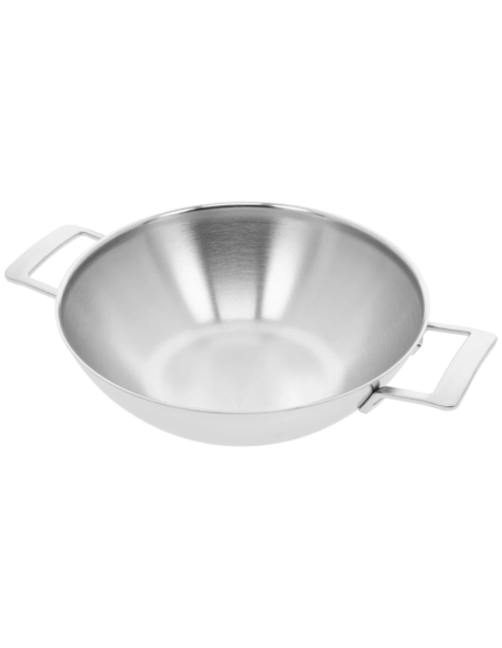 Demeyere Industry 5 Wok 30 cm met 2 grepen