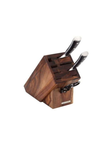 Continenta Messenblok, acacia 22 x 11,5 x 22 cm