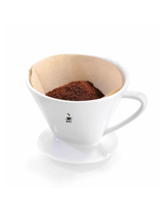 Kopjesfilter / Koffiefilterhouder 101 Porselein Wit