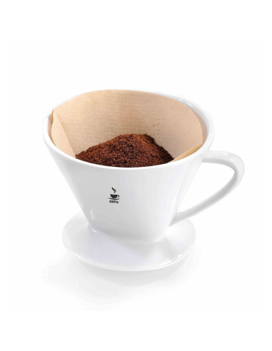 Kopjesfilter / Koffiefilterhouder 101 Porselein Wit