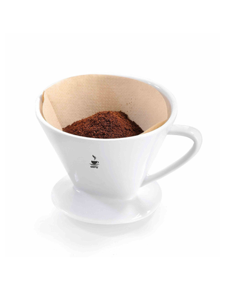 Kopjesfilter / Koffiefilterhouder 101 Porselein Wit
