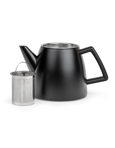 Bredemeijer Duet Odense Mat Zwart RVS 1,1L.