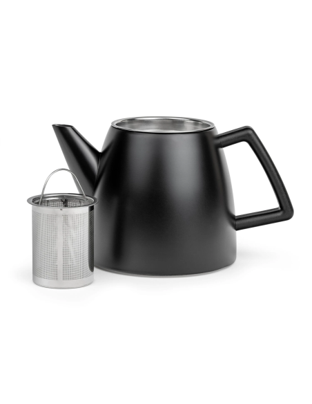 Bredemeijer Duet Odense Mat Zwart RVS 1,1L.