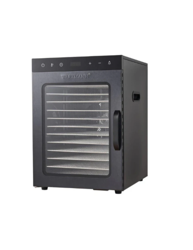 Wartmann WM-2512 DH Droogoven Zwart RVS