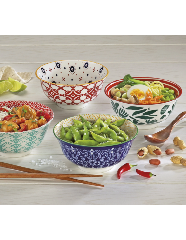 Cilio Bowl Amici Blatter15.5 cm