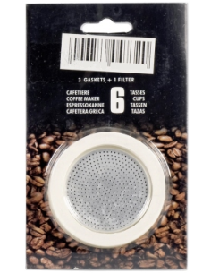 Onderdelenset Percolator / Cafetière 6-kops