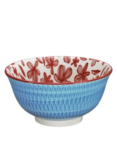 Cilio Bowl Amici Rauten 15,5 cm blau