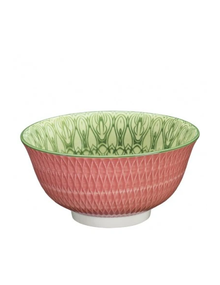 Cilio Bowl Amici Rauten 15,5cm Rosa