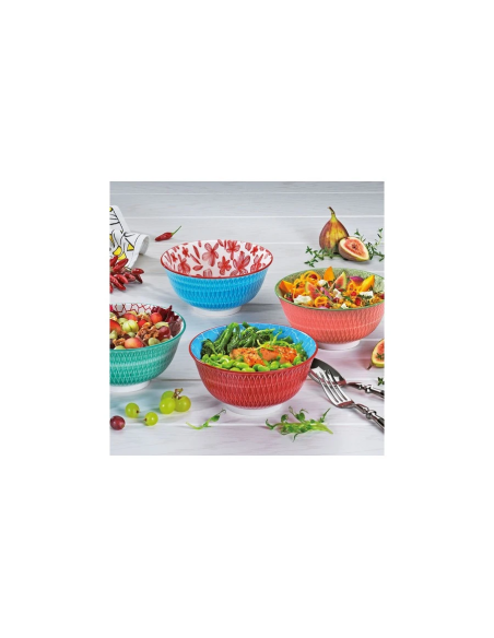 Cilio Bowl Amici Rauten 15,5cm Rosa