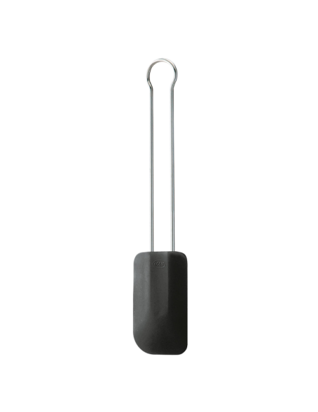 Rösle Pannenlikker / Spatel Siliconen Zwart