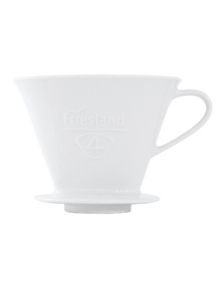 Melitta Filterhouder 1X4 Porselein Wit                         Mag.16-17