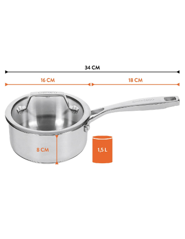 CHEFS&CO Steelpan.m.d 16cm