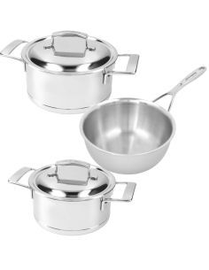 Demeyere Silver Top-3 Set