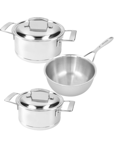 Demeyere Silver Top-3 Set