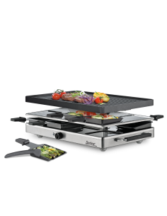 Spring Gourmetstel / Raclette 8 Persoons Zwart