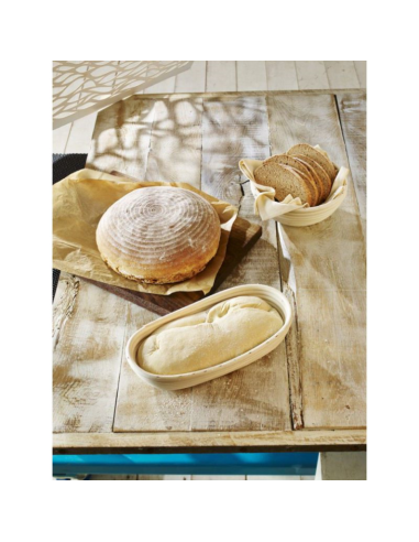 Brood-rijsmand Rotan rond 18 cm