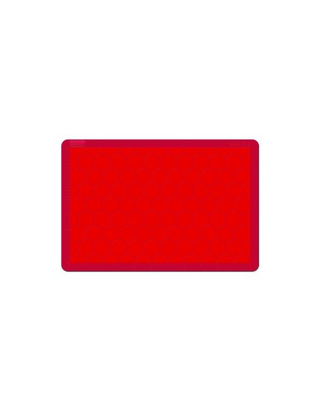 Uitrolmat Inspiration, Hittebestendig, Rood Silicone