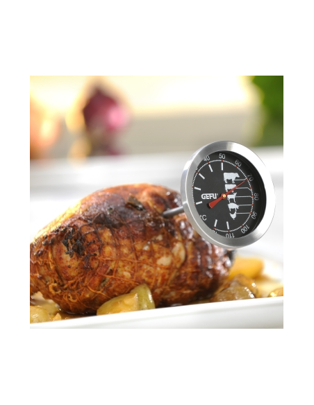 Gefu kerntemperatuurmeter RVS