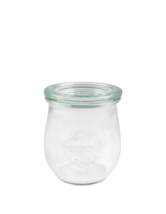Set van 12 Amuseglazen met deksel 200ml (Weckglazen)