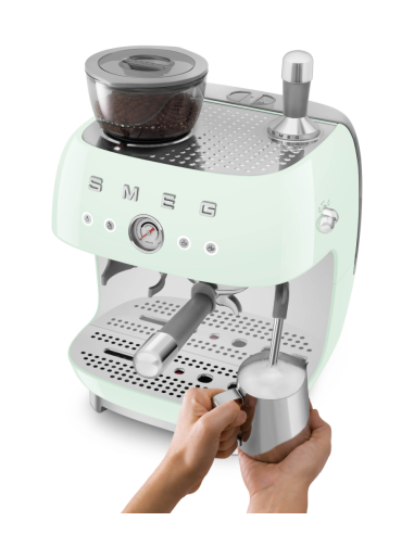 Smeg Espressomachine pastelgroen