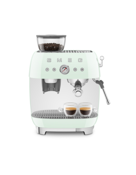 Smeg Espressomachine pastelgroen