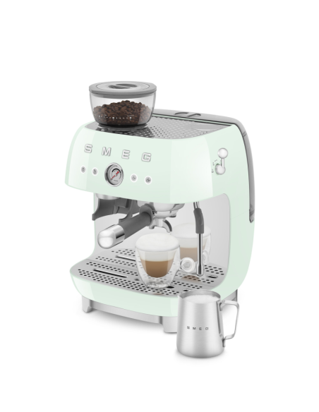 Smeg Espressomachine pastelgroen