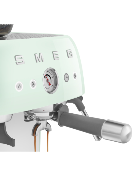 Smeg Espressomachine pastelgroen