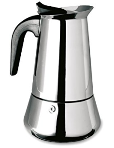 Mokka Espressomaker RVS 2-Kops