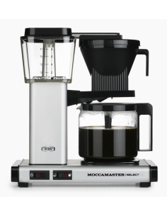 Technivorm Moccamaster KBG Select mat zilver gelakt