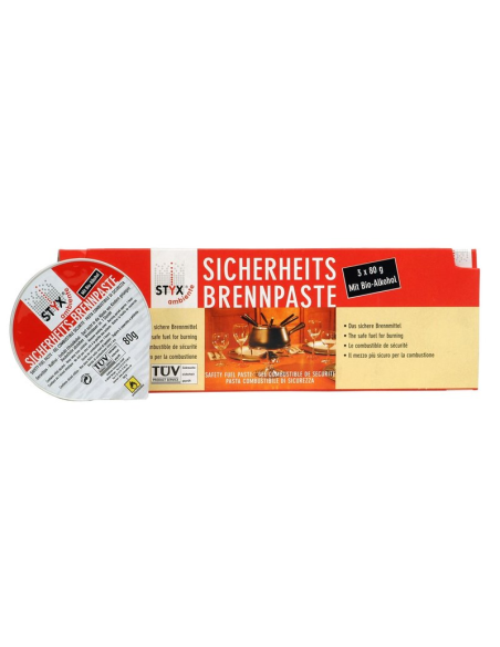 Set-3 tins Veilige Fondue Brandpasta