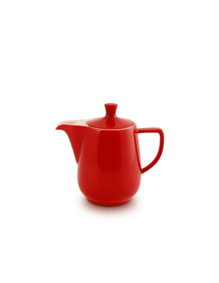 Melitta koffiekan 1L. Porselein Rood