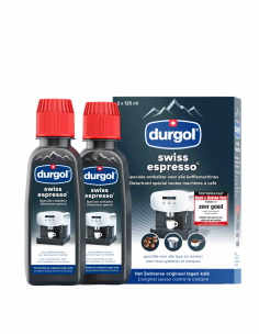 Durgol Swiss Espresso Ontkalker voor espressomachines 2x125ml