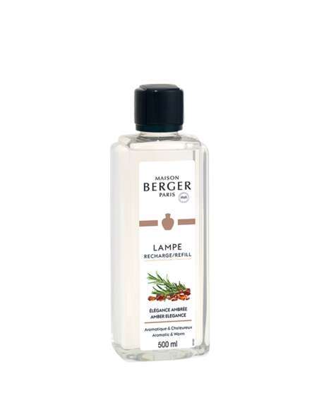 Lampe Berger Parfum Élégance Ambrée 500 ml