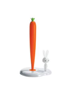 Alessi Bunny Carrot Keukenrolhouder Wit