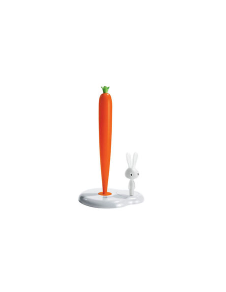 Alessi Bunny Carrot Keukenrolhouder Wit