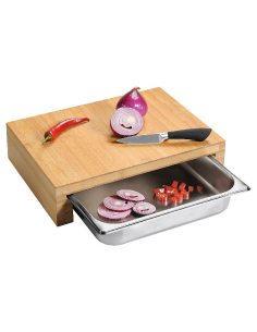 CHEFS&CO Snijplank met opvangbak