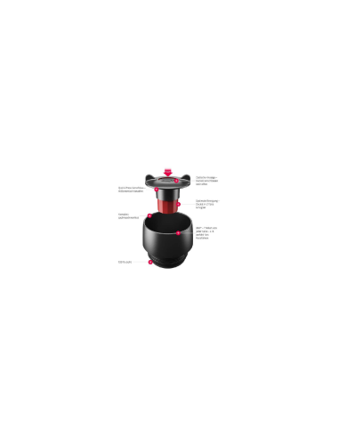 EMSA "Travelmug" Grande, 0,5 L Zwart