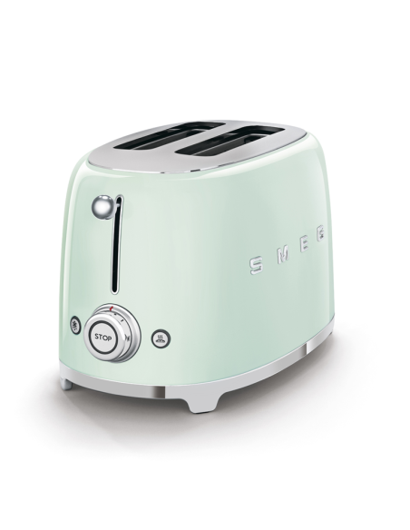 Smeg Broodrooster 50's Retro Style 2 sleuven (2x2) Watergroen