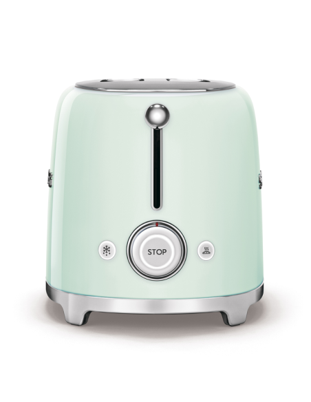 Smeg Broodrooster 50's Retro Style 2 sleuven (2x2) Watergroen