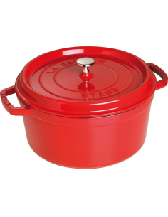 Staub Ronde Braadpan Kers 30 cm